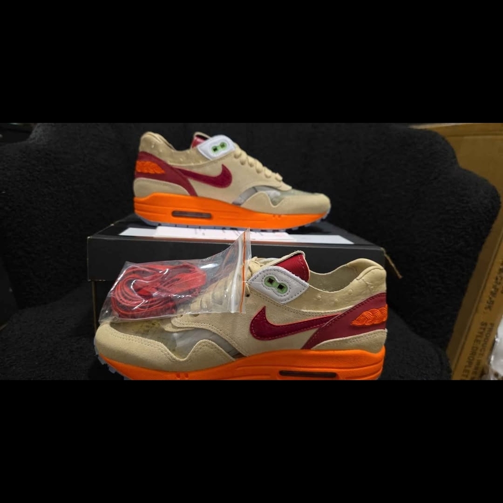 Nike Air Max 1 "Kiss Of Death" Deep Red-Orange